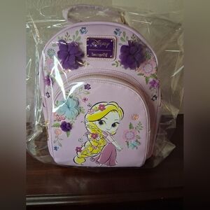 Loungefly Disney Tangled Chiffon Flowers Mini Backpack - BoxLunch Exclusive